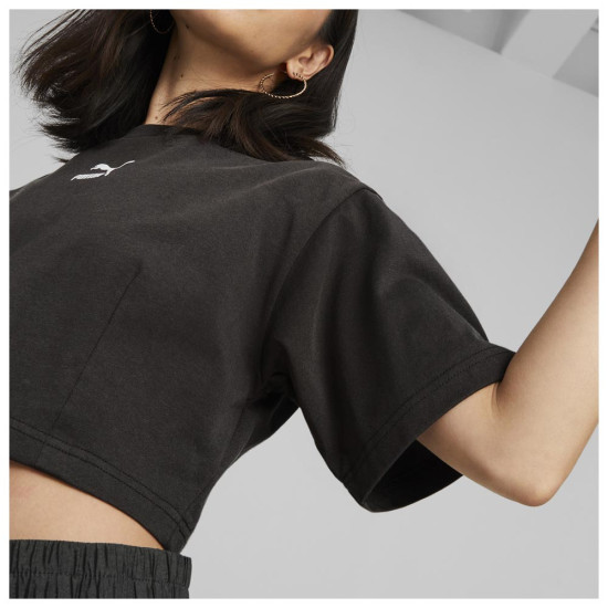 Puma Γυναικεία κοντομάνικη μπλούζα Dare To Cropped Relaxed Tee Puma Γυναικεία κοντομάνικη μπλούζα Dare To Cropped Relaxed Tee